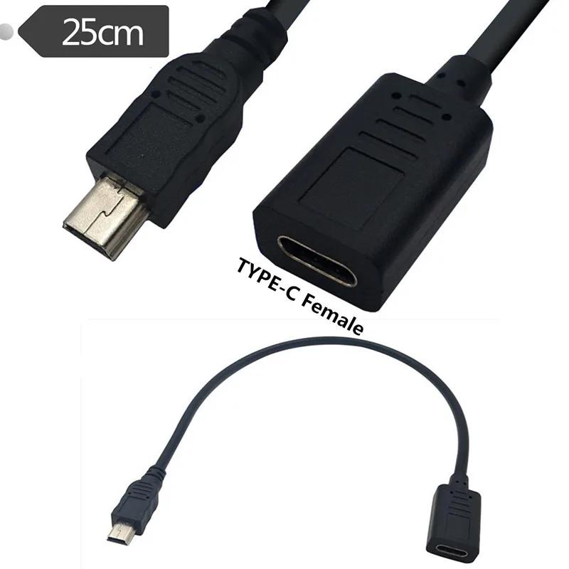 USB ̴ USB 2.0 -3.1 C Ÿ   ̺, 25cm, 5 , 0.25m